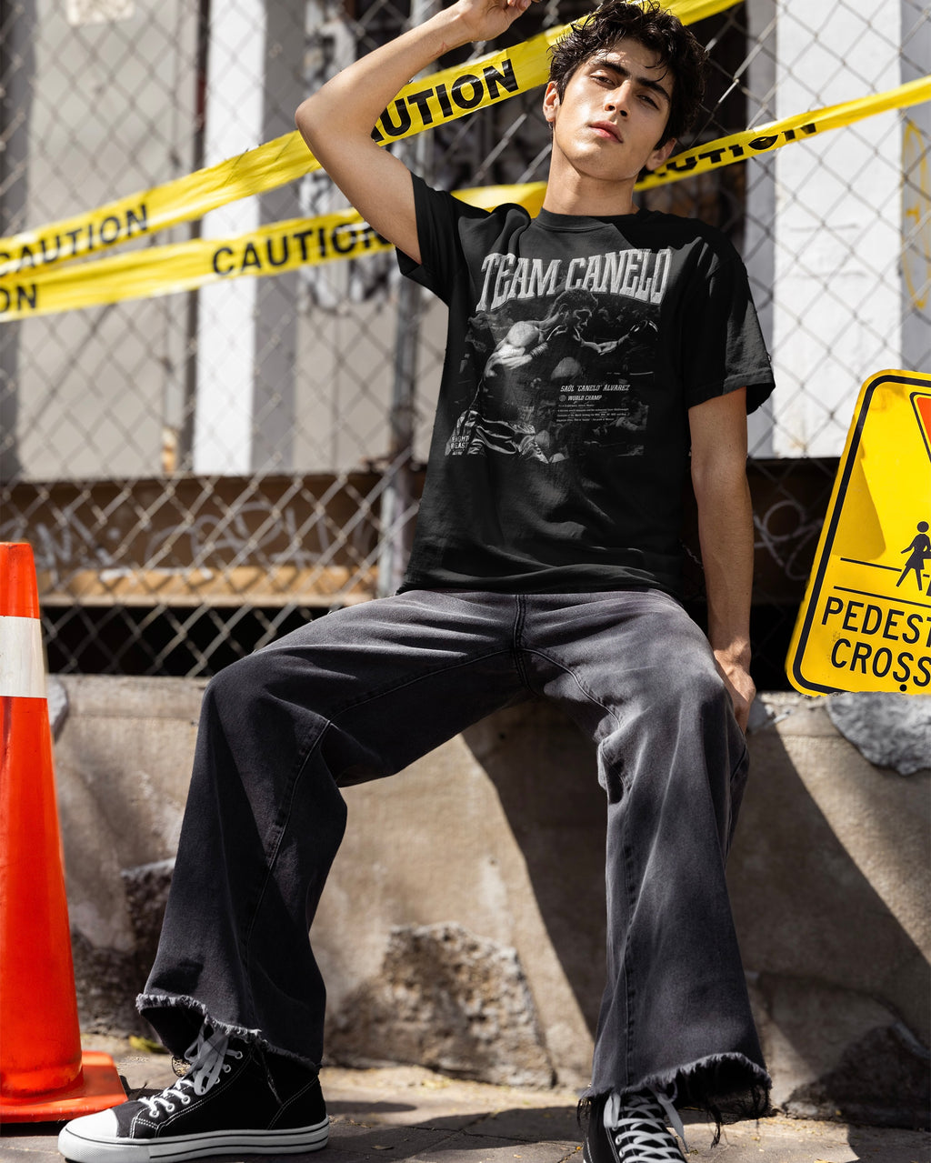 Team Canelo Shirt - Vintage Design - Oversized Tee