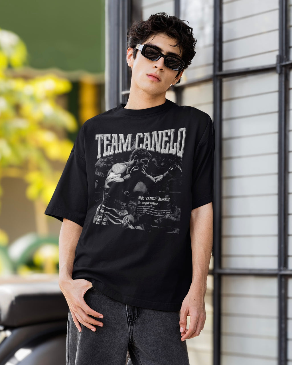 Team Canelo Shirt - Vintage Design - Oversized Tee