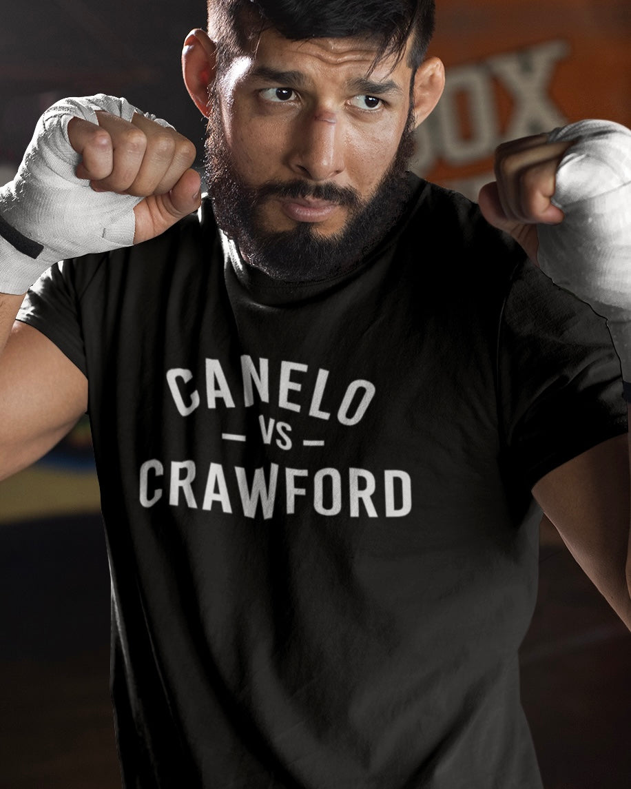 Canelo Vs Crawford Shirt - Available in Classic or Streetwear Fit